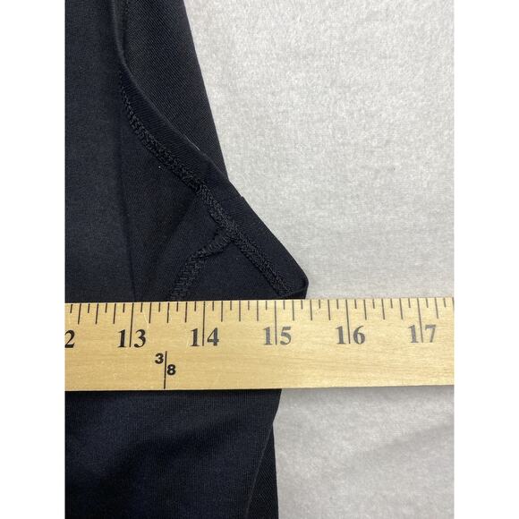 Nike Dri-FIT Tank Top Womens XL Black Just Do It Strap Black Racer Back Athletic - Picture 5 of 6